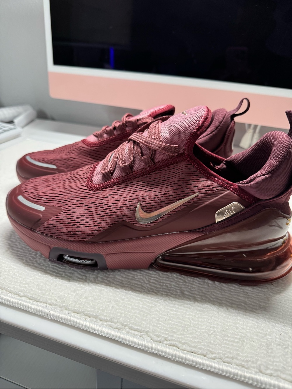 Nike Women’s Air Max 270 in Burgundy